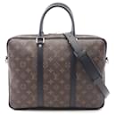 Louis Vuitton Monogram Macassar Briefcase