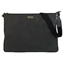 Gucci Nylon/Leather Shoulder Messenger Bag