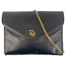 Dior Leather Chain Shoulder Bag
