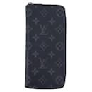 Louis Vuitton Monogram Eclipse Zippy Wallet Black