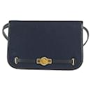 Dior Vintage Trotter Canvas/Leather Shoulder Bag