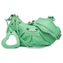 Balenciaga Green Lambskin Motocross Le Cagole XS