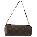 LOUIS VUITTON Pouch Papillon Monograma LV Auth sw1366 - Louis Vuitton