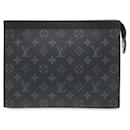 Louis Vuitton Monogram Eclipse Pochette Voyage MM Clutch