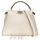 Fendi Peekaboo Iconic Leather Handbag 2WAY