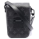 Louis Vuitton S Lock Vertical Wallet Monogram Eclipse Bag