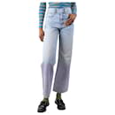 Blue bleached jeans - size UK 6 - Autre Marque