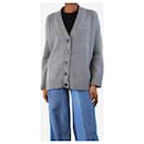 Grey wool cardigan - size XS - Autre Marque