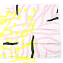 Écharpe en soie Rosace de Janos Ber d'Hermès