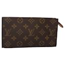 LOUIS VUITTON Monogram Bucket GM Accessory Pouch Vintage LV Auth 140056 - Louis Vuitton