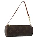 LOUIS VUITTON Monogram Papillon Pouch LV Auth sw1365 - Louis Vuitton