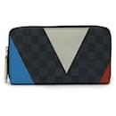 Louis Vuitton Zippy Organizer Damier Cobalt Long Wallet