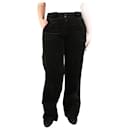 Dark green corduroy trousers - size UK 12 - Autre Marque