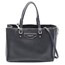 Balenciaga The Paper Mini Leather Handbag