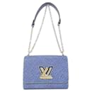 Louis Vuitton Epi Denim Twist MM Shoulder Bag