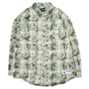 Danke Schon BLEACH CHECK LONG SHIRT Cotton Shirt Limited - Autre Marque