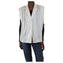 White sleeveless shirt - size UK 4 - Autre Marque