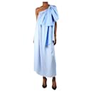 Powder blue one-shoulder bow dress - size XS - Autre Marque