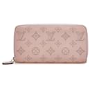 Louis Vuitton Pink Monogram Mahina Zippy Wallet