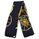 Hermès Blue Springs Silk Scarf