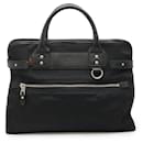 Gucci Nylon Canvas Leather Business Bag