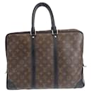 Louis Vuitton Monogram Macassar Briefcase