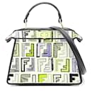 Fendi Peekaboo ISeeU Canvas Leather Handbag