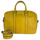 Gucci Diamante Leather Briefcase