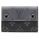 Louis Vuitton Reverse Compact Wallet Monogram Trifold Wallet