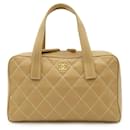 Chanel Wild Stitch Leather Handbag