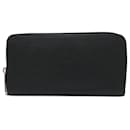 Louis Vuitton Epi Leather Zippy Wallet Black