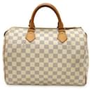 Louis Vuitton Damier Azur Speedy 30 Handbag