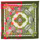 Écharpe en soie LENTENTE CORDIALE d'Hermès