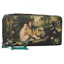 LOUIS VUITTON Masters Collection MONET Zippy Wallet M64602 LV Auth 140759 - Louis Vuitton