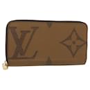 LOUIS VUITTON Monogram Giant Reverse Zippy Wallet Long Wallet M69353 Auth 135027 - Louis Vuitton