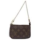 LOUIS VUITTON Monogram Mini Pochette Accessoires Pouch M58009 LV Auth 137805 - Louis Vuitton
