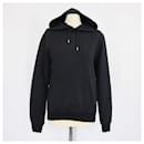Dior Homme Black CD Embroidered Cotton Hoodie Jacket - Christian Dior