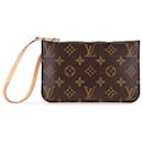 Louis Vuitton Brown Monogram Neverfull Pouch