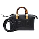 Fendi Black Mini Leather By The Way Satchel