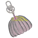 LOUIS VUITTON Porte Cles Pumpkin Charm metal Yellow M01103 LV Auth 140762 - Louis Vuitton