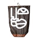 Louis Vuitton x Steve Te Pas, handpainted Sac Marin