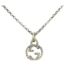 Gucci Interlocking G Necklace in Sterling Silver