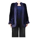 Navy velvour Marakesh jacket - size XL - Autre Marque