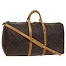 Louis Vuitton Keepall Bandouliere Bag Monogram Canvas 60
