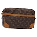 LOUIS VUITTON Monogram Compiegne 28 Clutch Bag M51845 LV Auth BA5459 - Louis Vuitton