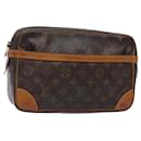 LOUIS VUITTON Monogram Compiegne 28 Clutch Bag M51845 LV Auth BA5404 - Louis Vuitton