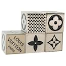 LOUIS VUITTON Monogram Gamecube Paper weight metal Silver M99454 LV Auth BA5576 - Louis Vuitton