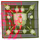 Écharpe Hermès Carré 90 FEUX DE ROUTE