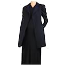 Navy sleeveless reversible coat - size UK 8 - Autre Marque