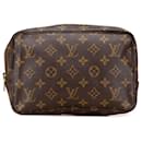 Louis Vuitton Brown Monogram Trousse Toilette 23